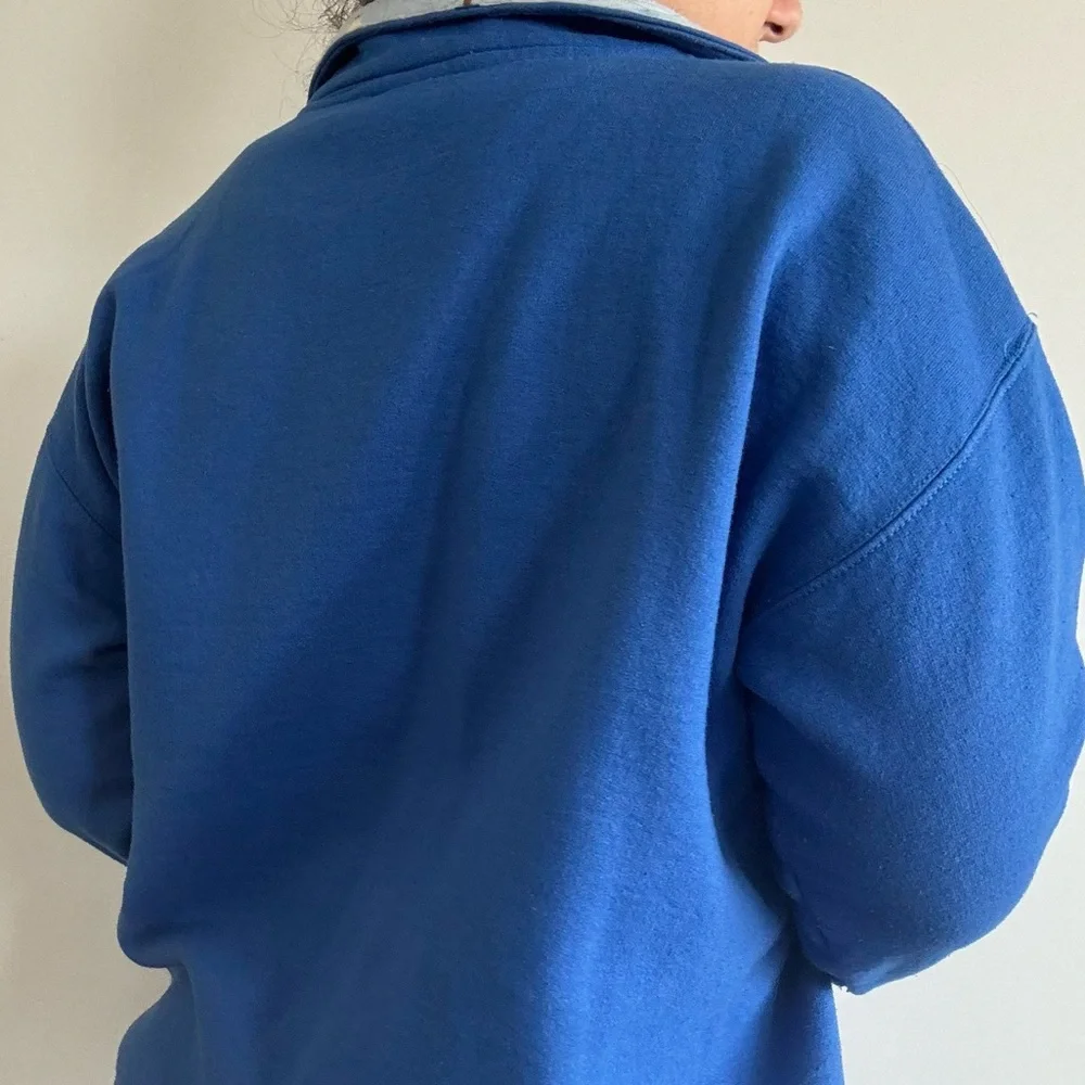 Kennebunkport Blue Quarter Zip Jacket